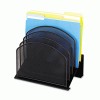 Safco&reg; Onyx&trade; Mesh Desk Organizer with Tiered Sections
