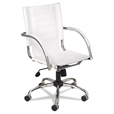 Safco&reg; Flaunt&trade; Series Mid-Back Manager&#39;s Chair