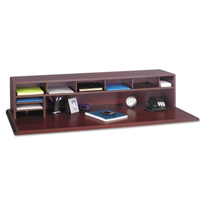Safco&reg; Low-Profile Desktop Organizer