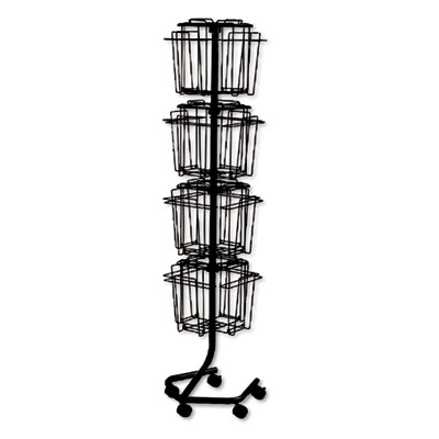 Safco&reg; Wire Rotary Display Racks