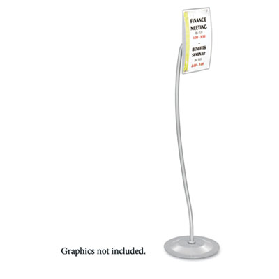 Safco&reg; Customizable Sign Stand
