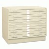 Safco&reg; Five-Drawer Steel Flat File
