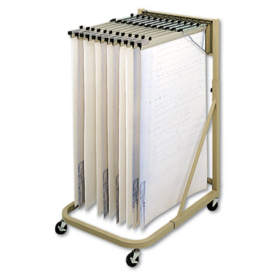 Safco&reg; Steel Sheet File Mobile Stand
