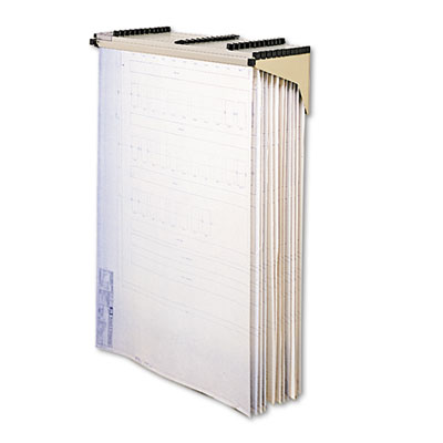 Safco&reg; Sheet File Drop/Lift Wall Rack
