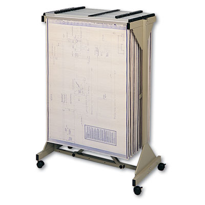 Safco&reg; Sheet File Mobile Plan Center