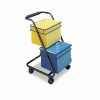 Safco&reg; Jazz&trade; Two-Tier File Cart
