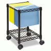 Safco&reg; Compact Mobile Wire File Cart