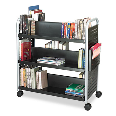 Safco&reg; Scoot&trade; Book Cart