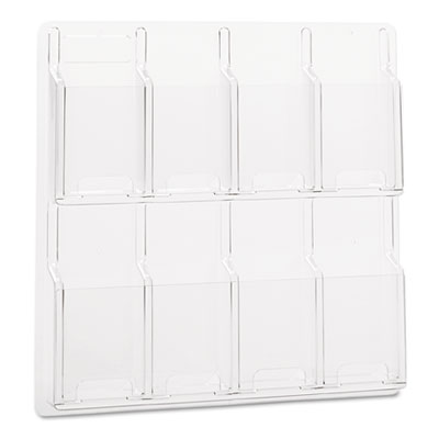 Safco&reg; Reveal&trade; Clear Literature Displays