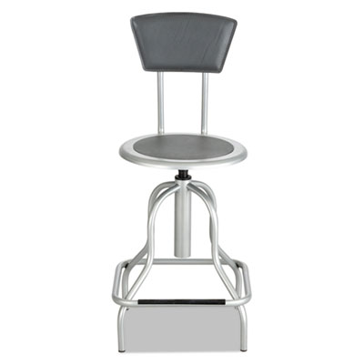 Safco&reg; Diesel Industrial Stool with Back