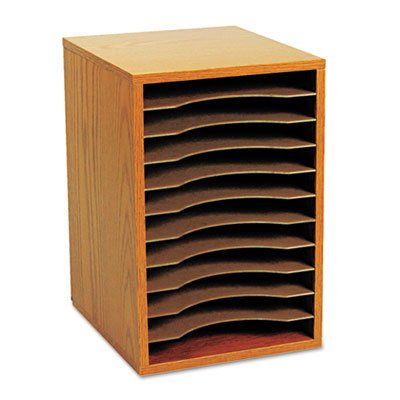Safco&reg; Vertical Desktop Sorter