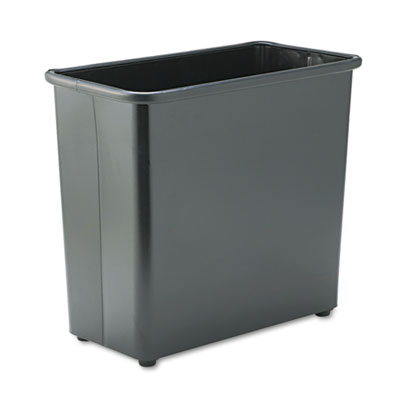 Safco&reg; Square and Rectangular Wastebasket