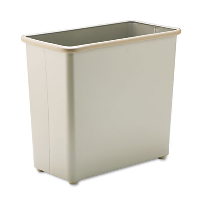 Safco&reg; Square and Rectangular Wastebasket
