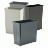 Safco&reg; Square and Rectangular Wastebasket