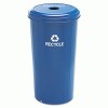 Safco&reg; Tall Round Recycling Receptacle for Cans
