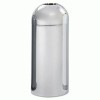 Safco&reg; Dome Top Receptacle with Open Top