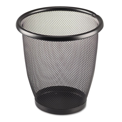 Safco&reg; Onyx&trade; Round Mesh Wastebaskets