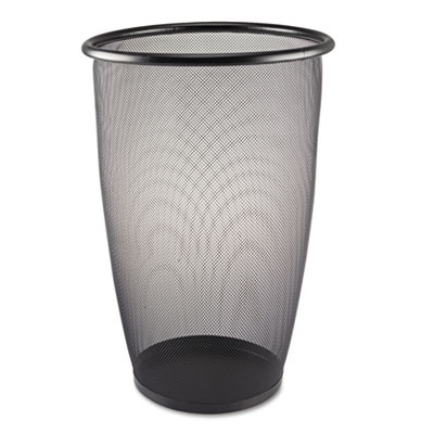 Safco&reg; Onyx&trade; Round Mesh Wastebaskets