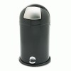 Safco&reg; Step-On Dome Top Receptacle