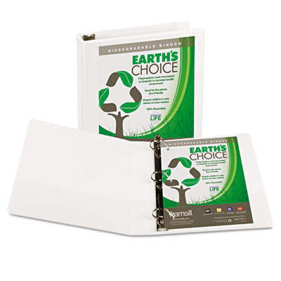 Samsill&reg; Earth's Choice&trade; Heavy-Duty Biodegradable D-Ring View Binder