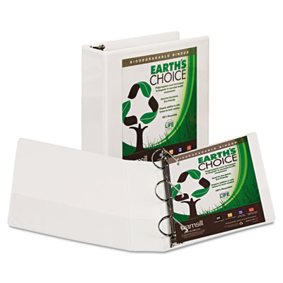 Samsill&reg; Earth's Choice&trade; Heavy-Duty Biodegradable D-Ring View Binder