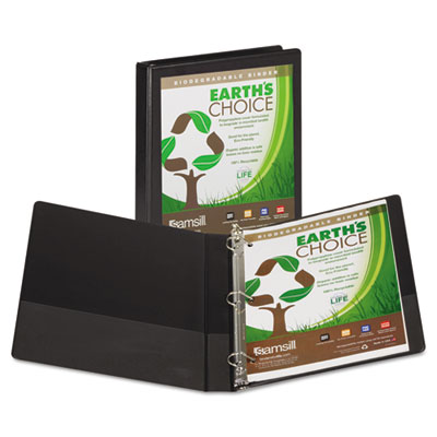 Samsill&reg; Earth's Choice&trade; Heavy-Duty Biodegradable D-Ring View Binder