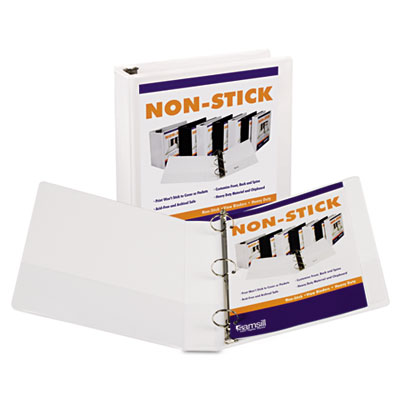 Samsill&reg; Nonstick Round Ring View Binder