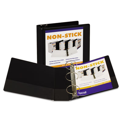 Samsill&reg; Nonstick Round Ring View Binder