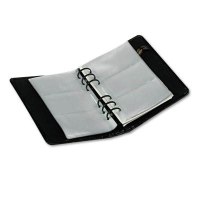 Samsill&reg; Regal&trade; Leather Business Card Binder