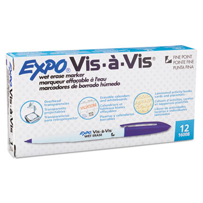 EXPO&reg; Vis-&agrave;-Vis&reg; Wet Erase Marker