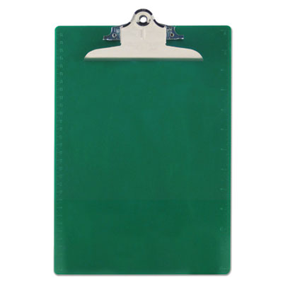 Saunders Recycled Plastic Clipboard with Ruler Edge
