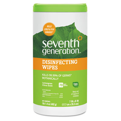 Seventh Generation&reg; Botanical Disinfecting Wipes