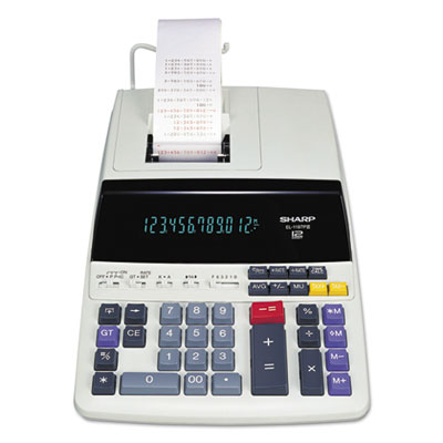Sharp&reg; EL1197PIII 12-Digit Commercial Printing Calculator