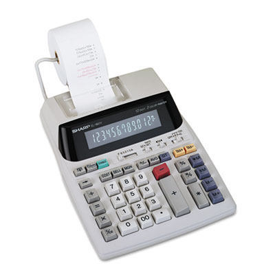 Sharp® EL-1801V Two-Color Printing Calculator Sharp® EL-1801V Two-Color Printing Calculator