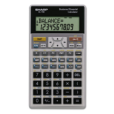 Sharp&reg; EL-738C Financial Calculator