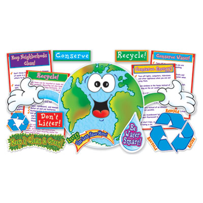 Scholastic "Love Our Planet" Bulletin Board Set