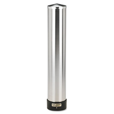 San Jamar&reg; Large Water Cup Dispenser with Removable Cap