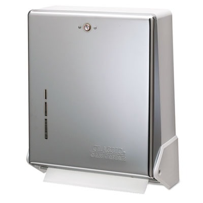 San Jamar&reg; True Fold&trade; C-Fold/Multifold Towel Dispenser