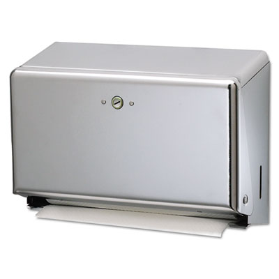 San Jamar&reg; Mini C-Fold/Multifold Towel Dispenser
