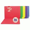 S J Paper Water-Resistant and Paper Cut-Resistant End Tab Colored File Folders