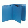 S J Paper Six-Section End Tab Classification Folders