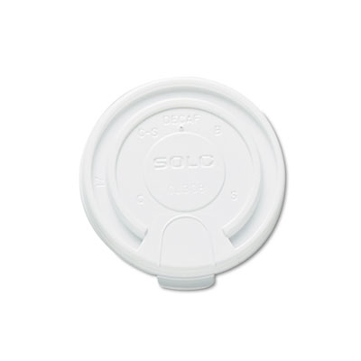 SOLO® Cup Company Lift Back & Lock Tab Cup Lids SOLO® Cup Company Lift Back & Lock Tab Cup Lids