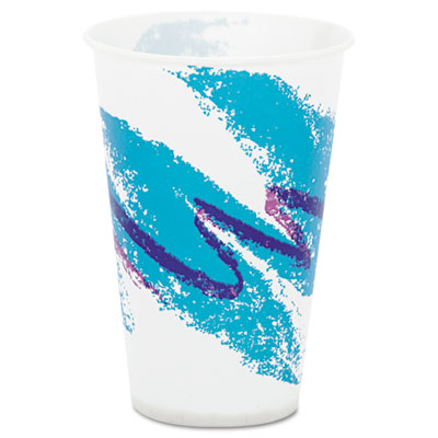 SOLO&reg; Cup Company Jazz&reg; Waxed Paper Cold Cups