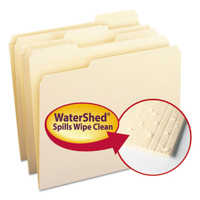 Smead&reg; WaterShed&reg; Top Tab File Folders