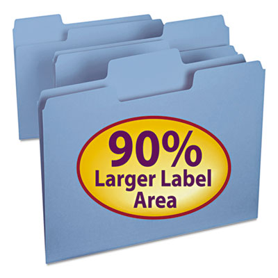 Smead&reg; SuperTab&reg; Colored File Folders