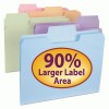Smead&reg; SuperTab&reg; Colored File Folders