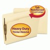 Smead&reg; Top Tab Manila Expansion Fastener Folders
