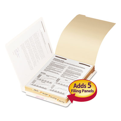 Smead&reg; Stackable Folder Dividers with Fasteners