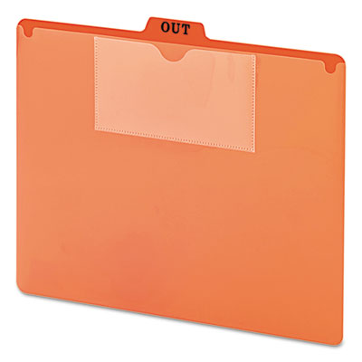 Smead® Poly Out Guide, Two-Pocket Style Smead® Poly Out Guide, Two-Pocket Style
