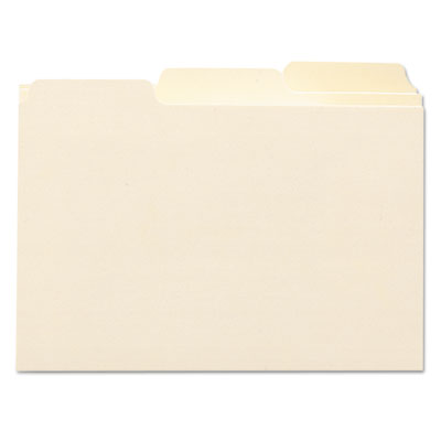 Smead&reg; Manila Card Guides